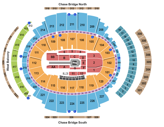 Madison Square Garden WWE Seating Chart